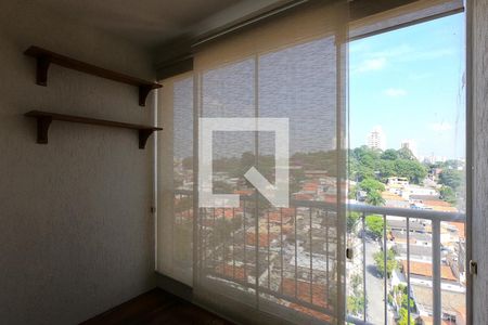 Varanda da Sala de apartamento à venda com 1 quarto, 38m² em Super Quadra Morumbi, São Paulo