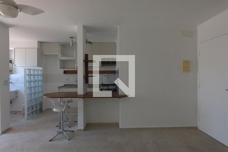 Sala de apartamento à venda com 1 quarto, 38m² em Super Quadra Morumbi, São Paulo