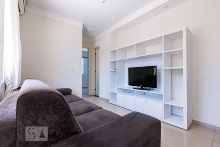 Sala de apartamento para alugar com 2 quartos, 58m² em Loteamento Center Santa Genebra, Campinas