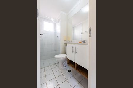 Banheiro de apartamento para alugar com 2 quartos, 58m² em Loteamento Center Santa Genebra, Campinas