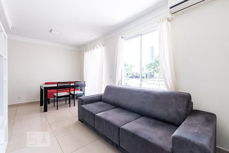 Sala de apartamento para alugar com 2 quartos, 58m² em Loteamento Center Santa Genebra, Campinas