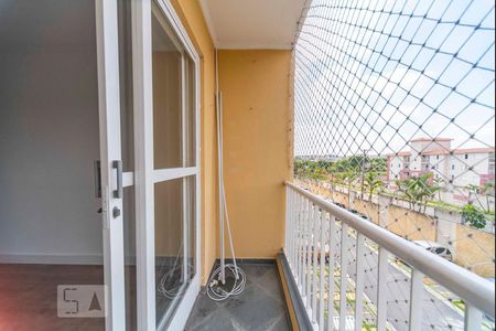 Varanda da Sala de apartamento à venda com 2 quartos, 55m² em Vila Metalúrgica, Santo André