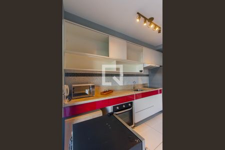 Cozinha de apartamento à venda com 1 quarto, 34m² em Vila Prudente, São Paulo