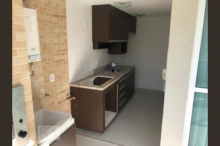 Cozinha e Área de Serviço de apartamento à venda com 2 quartos, 68m² em Freguesia (jacarepaguá), Rio de Janeiro