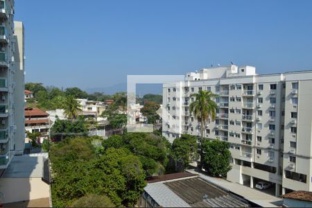 Vista da Varanda de apartamento à venda com 1 quarto, 37m² em Taquara, Rio de Janeiro