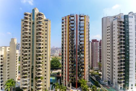 Vista da varanda da suíte 1 de apartamento para alugar com 3 quartos, 170m² em Jardim Anália Franco, São Paulo