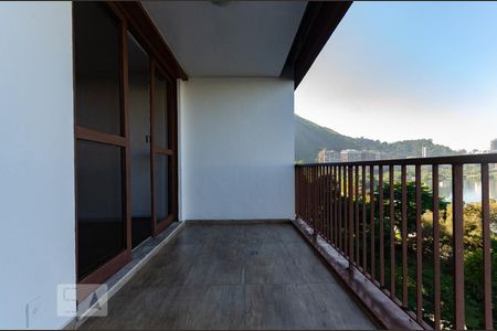 Varanda da Sala de apartamento para alugar com 2 quartos, 90m² em Lagoa, Rio de Janeiro