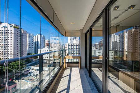 Varanda de apartamento para alugar com 1 quarto, 40m² em Itaim Bibi, São Paulo