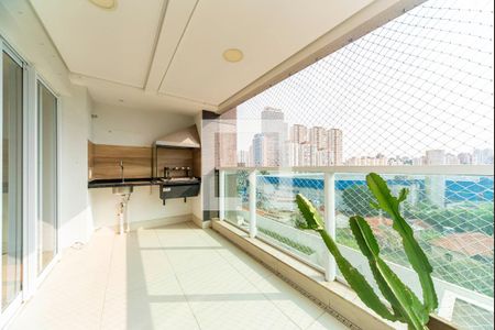 Varanda Gourmet de apartamento para alugar com 2 quartos, 83m² em Parque Bandeirante, Santo André