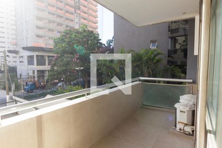 Varanda da Sala de apartamento para alugar com 2 quartos, 104m² em Perdizes, São Paulo