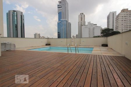 Área comum - Piscina de apartamento para alugar com 1 quarto, 36m² em Santana, São Paulo