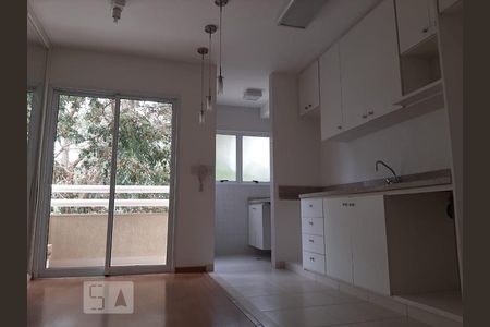 Sala de apartamento para alugar com 1 quarto, 55m² em Cambuí, Campinas