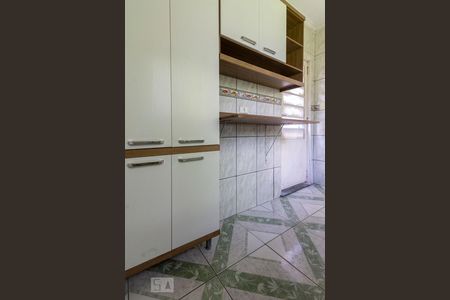 Cozinha de casa para alugar com 1 quarto, 45m² em Jardim Santa Maria, São Paulo