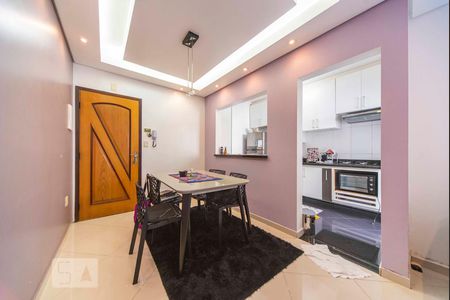 Sala de Jantar  de apartamento para alugar com 2 quartos, 92m² em Vila Alzira, Santo André