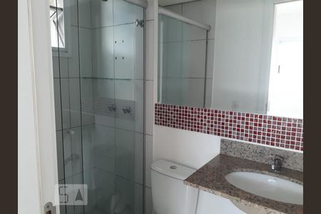 Banheiro Social de apartamento para alugar com 3 quartos, 85m² em Atuba, Curitiba