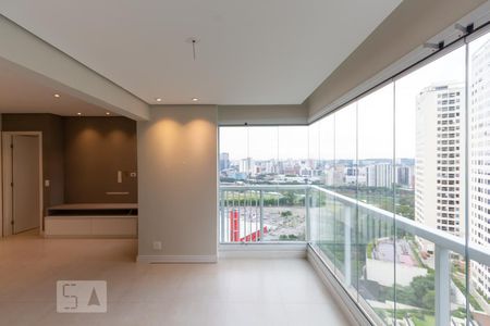 Varanda gourmet de apartamento para alugar com 1 quarto, 73m² em Jardim Fonte do Morumbi, São Paulo