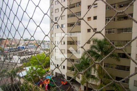 Vista da varanda de apartamento à venda com 2 quartos, 90m² em Vila Gilda, Santo André