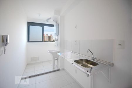 Cozinha e Lavanderia de apartamento para alugar com 2 quartos, 48m² em Vila Valparaíso, Santo André