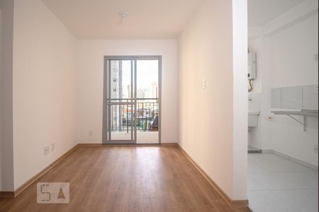 Sala,Sacada e Cozinha de apartamento para alugar com 2 quartos, 48m² em Vila Valparaíso, Santo André