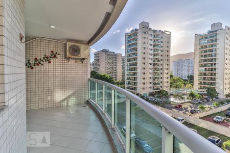 Varanda da Sala de apartamento para alugar com 2 quartos, 70m² em Jacarepaguá, Rio de Janeiro