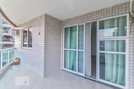 Varanda da Sala de apartamento para alugar com 2 quartos, 70m² em Jacarepaguá, Rio de Janeiro