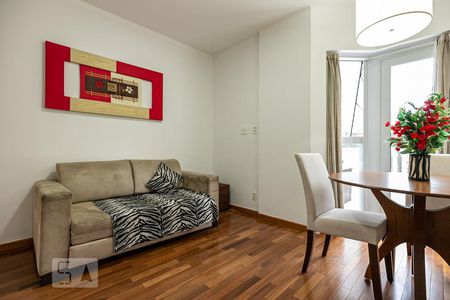 Sala de apartamento à venda com 1 quarto, 132m² em Vila Olímpia, São Paulo