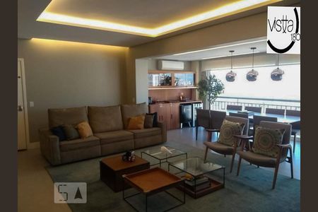 Sala de apartamento à venda com 2 quartos, 128m² em Vila Firmiano Pinto, São Paulo