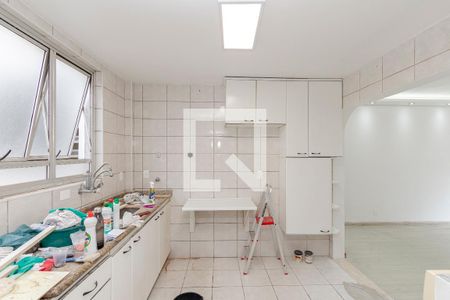 Cozinha de apartamento à venda com 3 quartos, 116m² em Santo Amaro, São Paulo