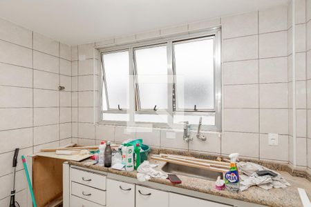 Cozinha de apartamento à venda com 3 quartos, 116m² em Santo Amaro, São Paulo