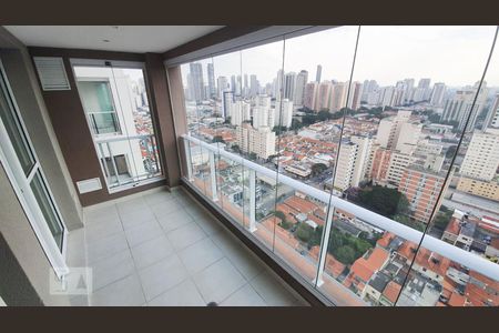 Varanda  de apartamento para alugar com 1 quarto, 50m² em Vila Gomes Cardim, São Paulo