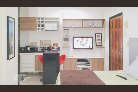 Cozinha de kitnet/studio para alugar com 1 quarto, 25m² em Centro, Rio de Janeiro