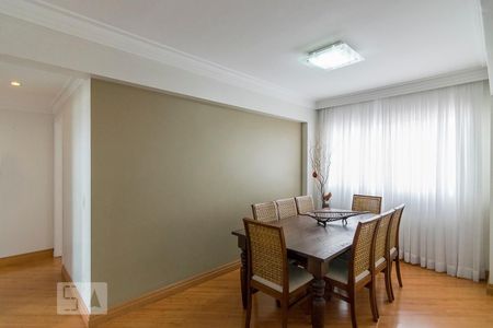 Sala de Jantar de apartamento à venda com 3 quartos, 100m² em Vila Valparaíso, Santo André