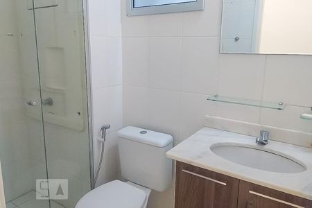 Banheiro social de apartamento à venda com 2 quartos, 70m² em Bonfim, Campinas