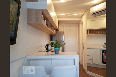 COZINHA de kitnet/studio à venda com 1 quarto, 21m² em Santana, São Paulo