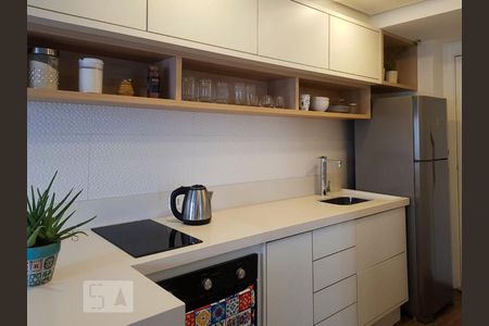 COZINHA de kitnet/studio à venda com 1 quarto, 21m² em Santana, São Paulo