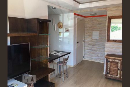 Sala de apartamento à venda com 1 quarto, 50m² em Igara, Canoas