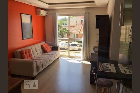 Sala de apartamento à venda com 1 quarto, 50m² em Igara, Canoas