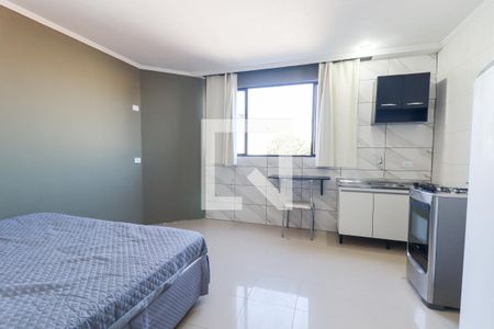 Studio/Cozinha de kitnet/studio para alugar com 1 quarto, 25m² em Fazendinha, Curitiba