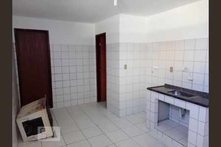 Cozinha de casa de condomínio para alugar com 1 quarto, 40m² em Curicica, Rio de Janeiro