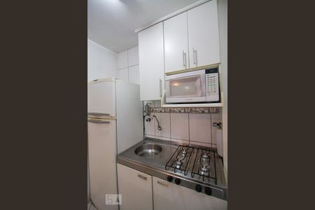 Cozinha de apartamento à venda com 1 quarto, 36m² em Bela Vista, São Paulo