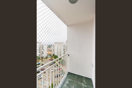 Varanda da Sala de apartamento para alugar com 2 quartos, 45m² em Jardim Ângela (zona Leste), São Paulo