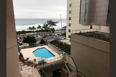 Vista da Varanda de apartamento à venda com 1 quarto, 52m² em Barra da Tijuca, Rio de Janeiro