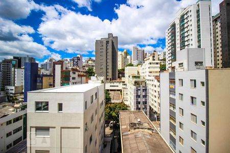 Vista Varanda da Sala de apartamento à venda com 3 quartos, 80m² em Sion, Belo Horizonte