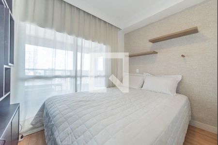 Quarto de apartamento à venda com 1 quarto, 33m² em Brooklin Paulista, São Paulo