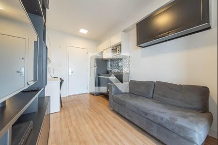 Sala de apartamento à venda com 1 quarto, 33m² em Brooklin Paulista, São Paulo