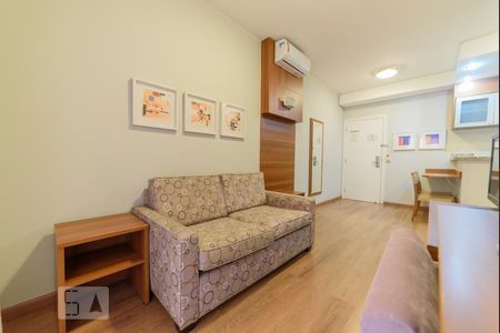 Sala de apartamento para alugar com 1 quarto, 38m² em Santa Paula, São Caetano do Sul