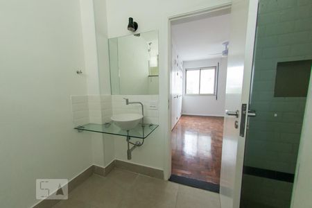 Banheiro da Suíte de apartamento à venda com 4 quartos, 120m² em Pinheiros, São Paulo