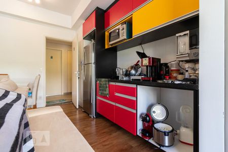 Cozinha de kitnet/studio para alugar com 1 quarto, 54m² em Tamboré, Santana de Parnaíba