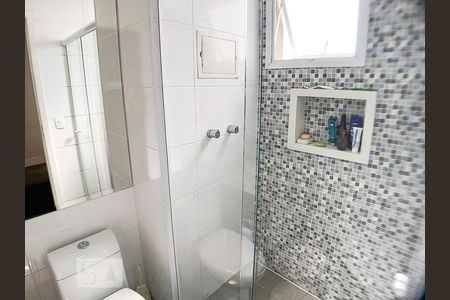 Banheiro suíte 01 de apartamento à venda com 2 quartos, 100m² em Jardim Anália Franco, São Paulo