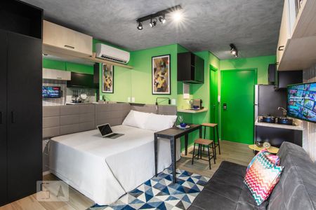 Quarto de kitnet/studio para alugar com 1 quarto, 22m² em Consolação, São Paulo